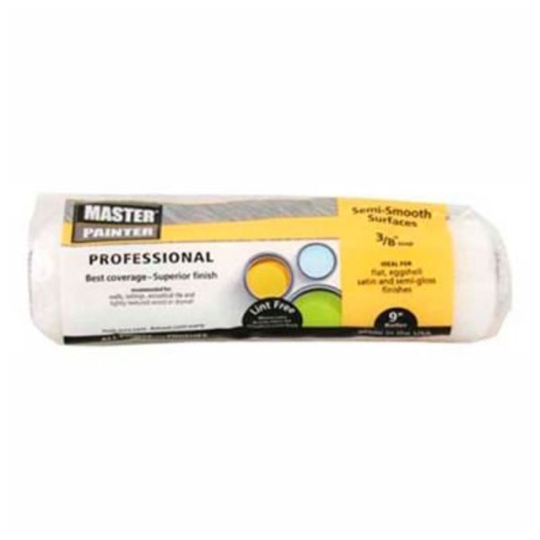 General Paint Master Painter 9" Professional Roller Cover, 3/8" Nap, Woven, Semi Smooth - 149300